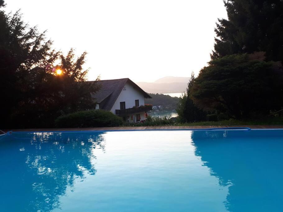 Haus Sonnenhang +Seeblick+Pool Reifnitz Ngoại thất bức ảnh